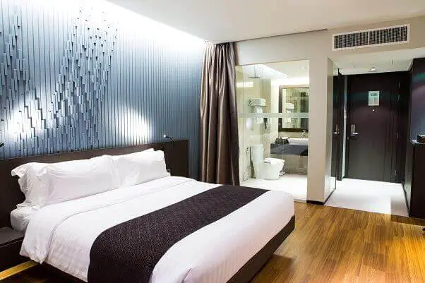 interior modern comfortable hotel room