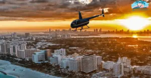Enjoy seeing Miami by Helicopter - Romantic Things to do in Florida